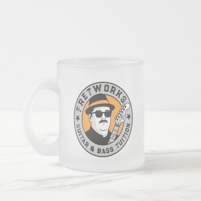 Guitar & Bass Tuition - Fret Works Frostad Glasmugg (Vänster)