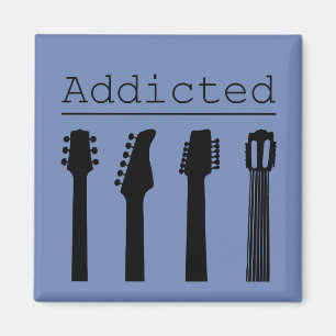 Guitar beroende magnet
