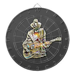 Guitar Blues Mann - Känn det Darttavla