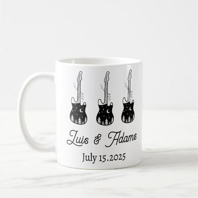 Guitar Camping Mugg (Vänster)