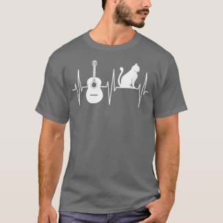 Guitar Cat Lover Musician Guitarist Guitar Player T Shirt