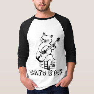 Guitar Cat T-Shirts