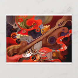 Guitar Chaman av Albruno* Vykort