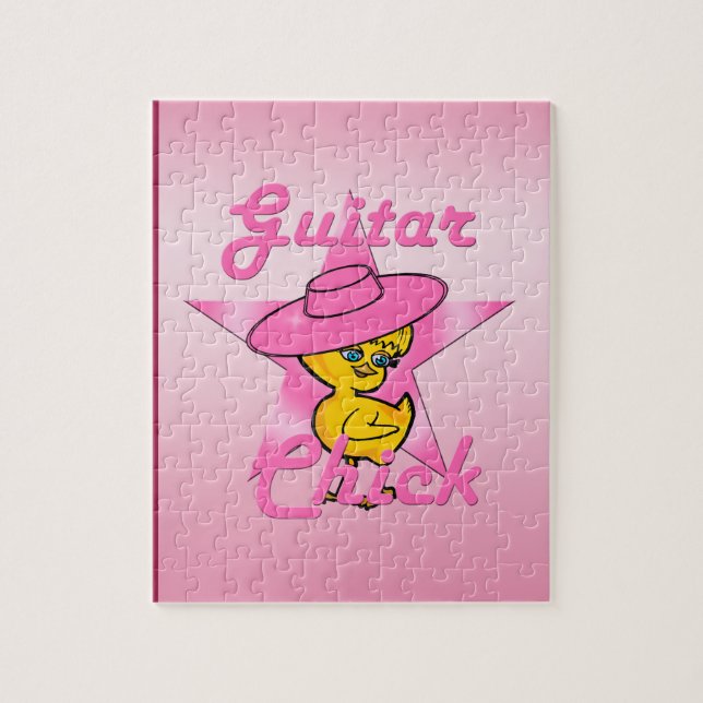 Guitar Chick #8 Pussel (Vertikal)