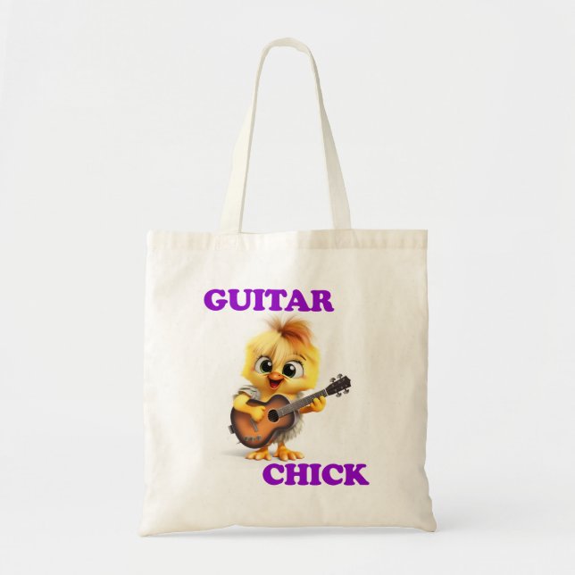Guitar-Chick Tygkasse (Framsidan)