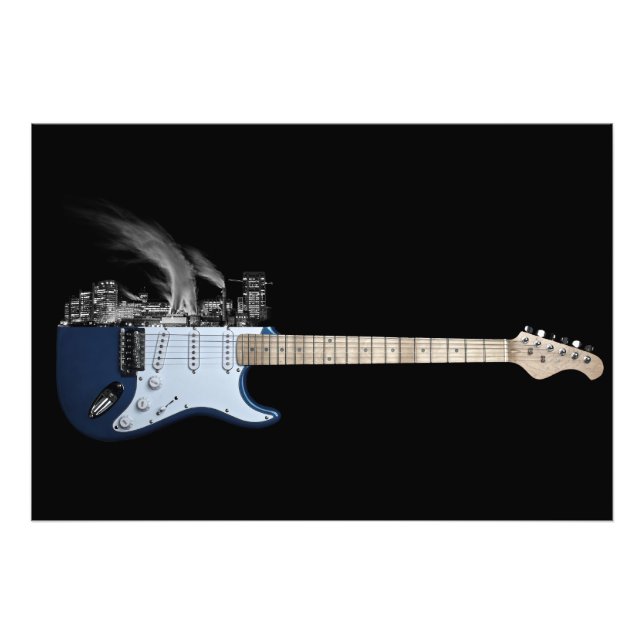 Guitar City Fototryck (Framsidan)