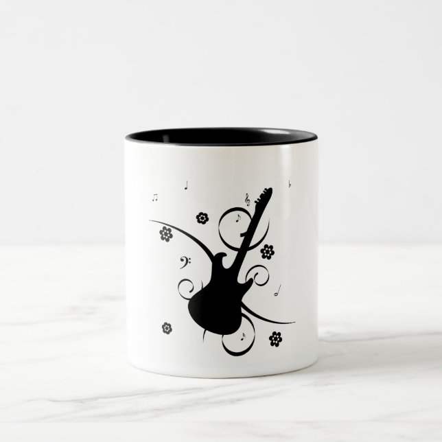 Guitar Coffee Mugg (Center)
