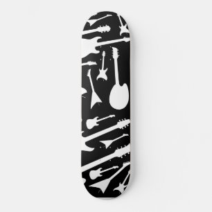 Guitar Deck Mini Skateboard Bräda 18,5 Cm