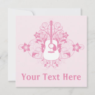 Guitar Design Inbjudningar