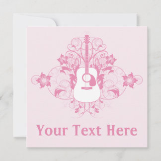 Guitar Design Inbjudningar