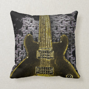 Guitar-design på fyllning kudde