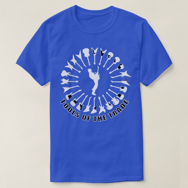 Guitar design Verktyg för handeln T Shirt (Design framsida)