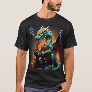 Guitar Dragon T Shirt