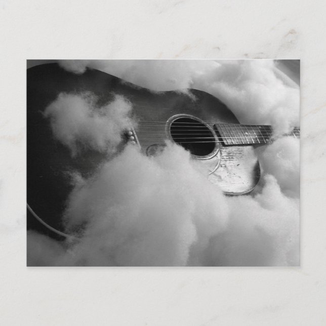 Guitar drömmar vykort (Framsida)
