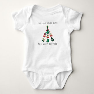 Guitar - du kan aldrig ha för många gitarrer t shirt