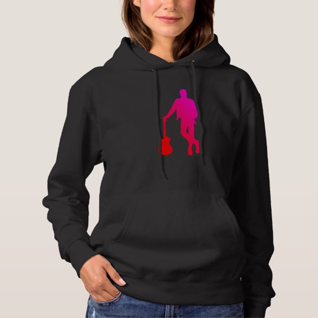 Guitar Electric Guitar för kvinnor T Shirt (Framsida)