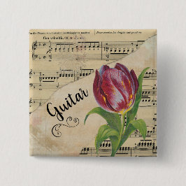 Guitar Elegant Tulip Vintage Lakan Music Knapp
