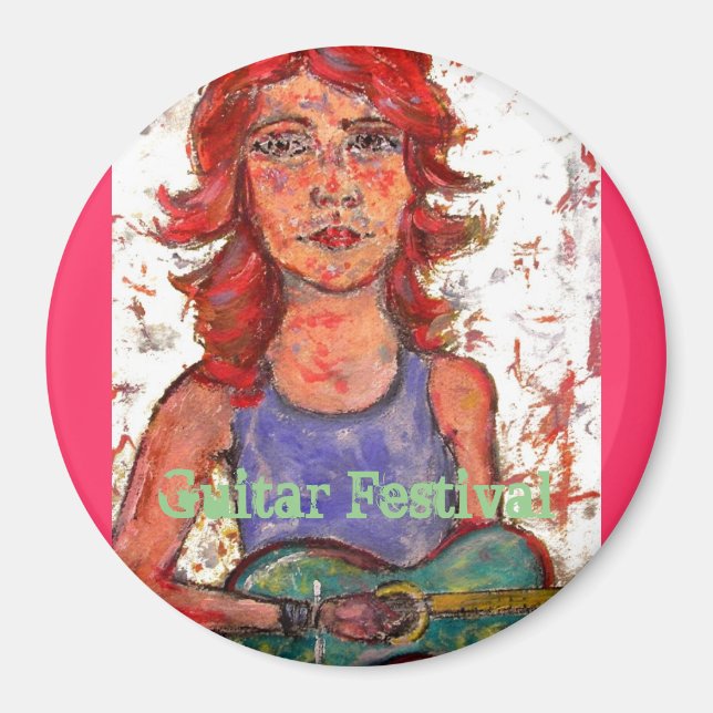 Guitar Festival Magnet (Framsidan)