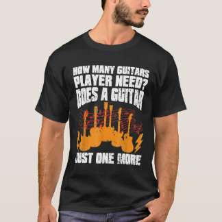 Guitar För manar Women Guitar Player for Guitarist T Shirt