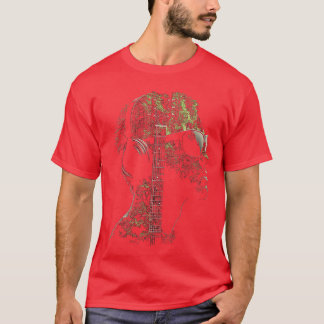 Guitar Forest Music Men Instrument Artwork Guitar  T Shirt