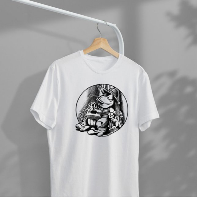 Guitar från groddar t shirt (Skapare uppladdad)