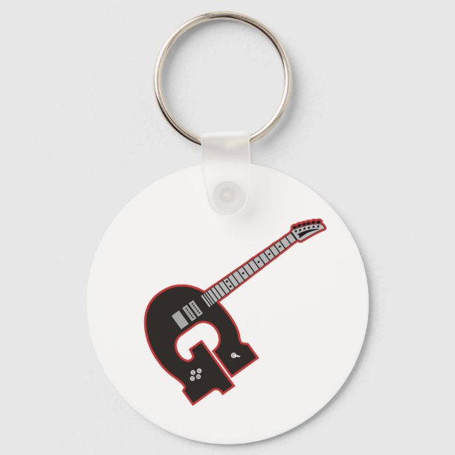Guitar G Nyckelring (Framsida)