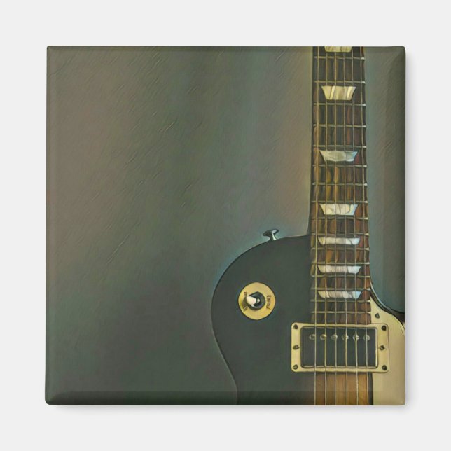 Guitar-gåvor åt honom magnet (Framsidan)