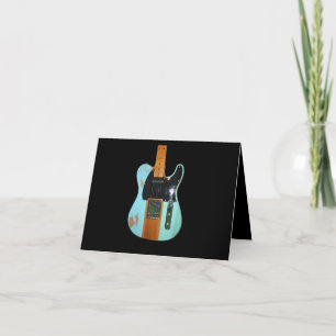 Guitar Gift  Coola Electric Guitar Tack Kort