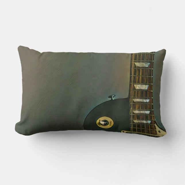 Guitar gifts for him lumbarkudde (Framsida)