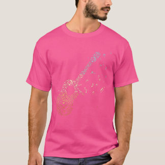 Guitar Gifts Manar Musik noter Guitarist Musician  T Shirt