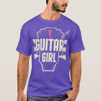 Guitar Girl T Shirt