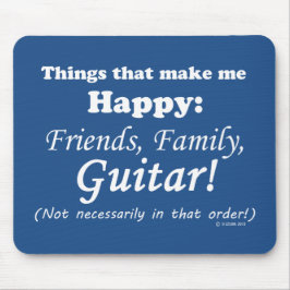Guitar gör mig Lycklig Musmatta