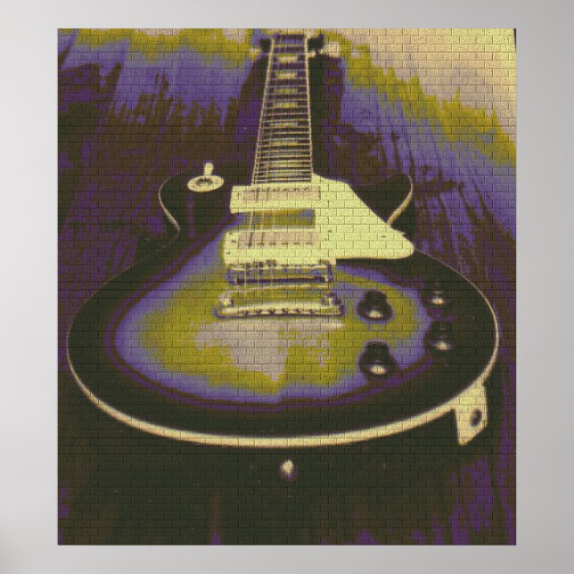 Guitar Graffiti Poster (Framsidan)