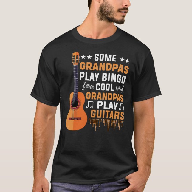 GUITAR GRANDPA T-Shirt (Framsida)