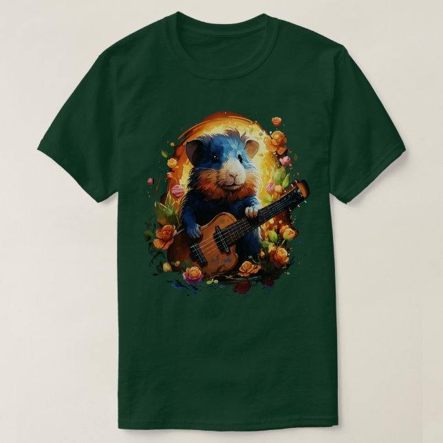 Guitar Gris T Shirt (Design framsida)