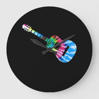 Guitar Guitarists Gift Stor Klocka