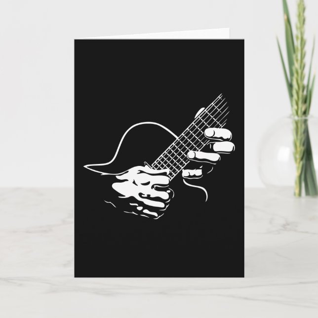 Guitar Händer II Kort (Framsida)