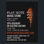 Guitar Head, Musical Instrument Store Reklamblad<br><div class="desc">Guitar Head,  Musical Instrument Store Advertising Flyers by the Affärskort Store.</div>