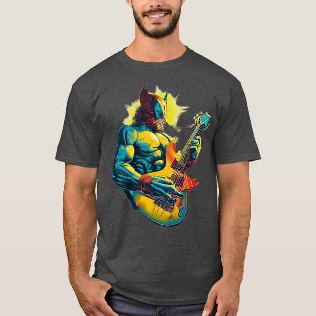 Guitar Hero Retro T-SHirt (Framsida)