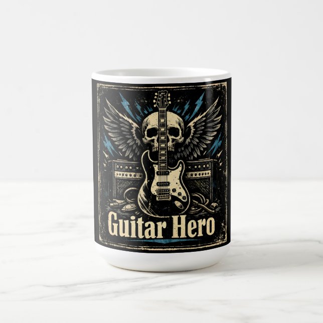 Guitar Hero – Rock Player Icon Kaffemugg (Center)