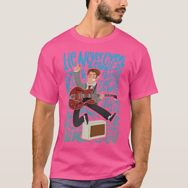 Guitar Heroes - Marty Mcfly T Shirt (Framsida)