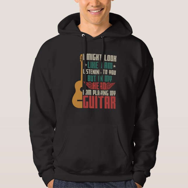 guitar hoodie (Framsida)