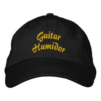 Guitar Humidor Broderad Keps