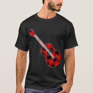 Guitar Instrument Buffalo Play Guitarist Christma T Shirt