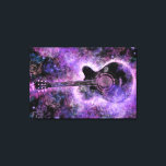 Guitar Kanvastryck Lila - måla<br><div class="desc">Kanvastrycket Guitar Music i sten - Måla - Anpassade - eller lägg till din unika text - Namn / Färg / teckensnitt / Storlek / Inslag - Bild / mer - Gör ditt Speciella väggdekortecken - Ändra storlek och flytta eller ta bort och lägg till inslag / text med anpassning...</div>
