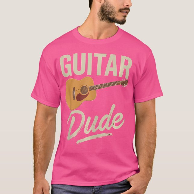 Guitar Killen Guitarist Music Band Musician Acoust T Shirt (Framsida)