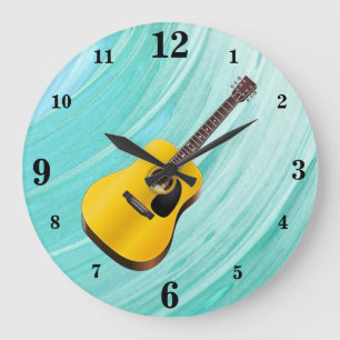 Guitar-klockan Stor Klocka