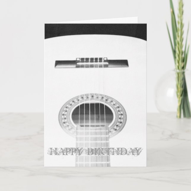 Guitar Kort (Framsida)