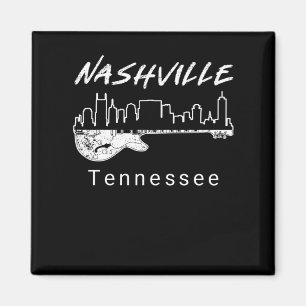 Guitar Land Music Souvenir Gift Nashville Magnet