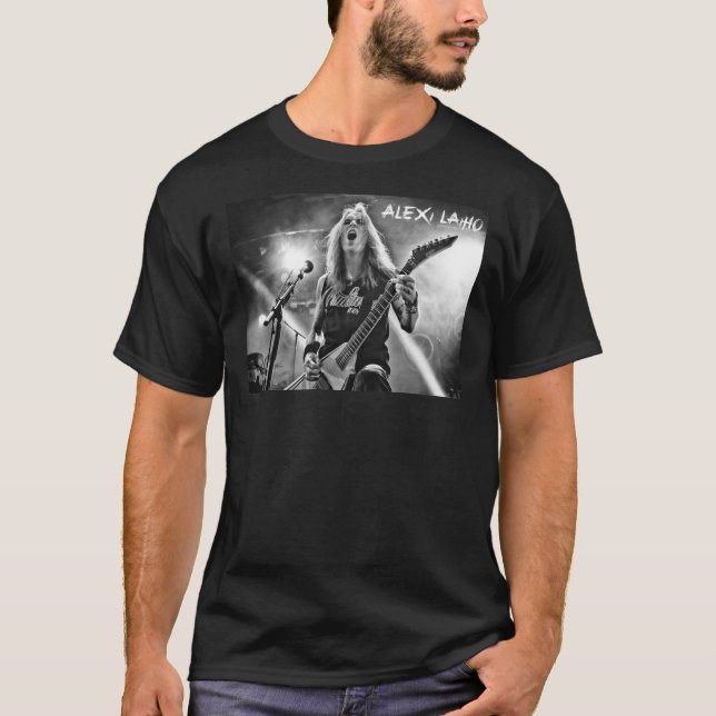 GUITAR LEGEND ALEXI LAIHO Essential  T Shirt (Framsida)